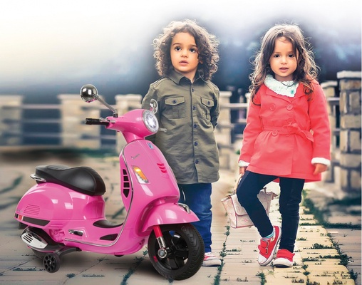  Moto Vespa infantil Jamara Gts 125 Rosa 12v